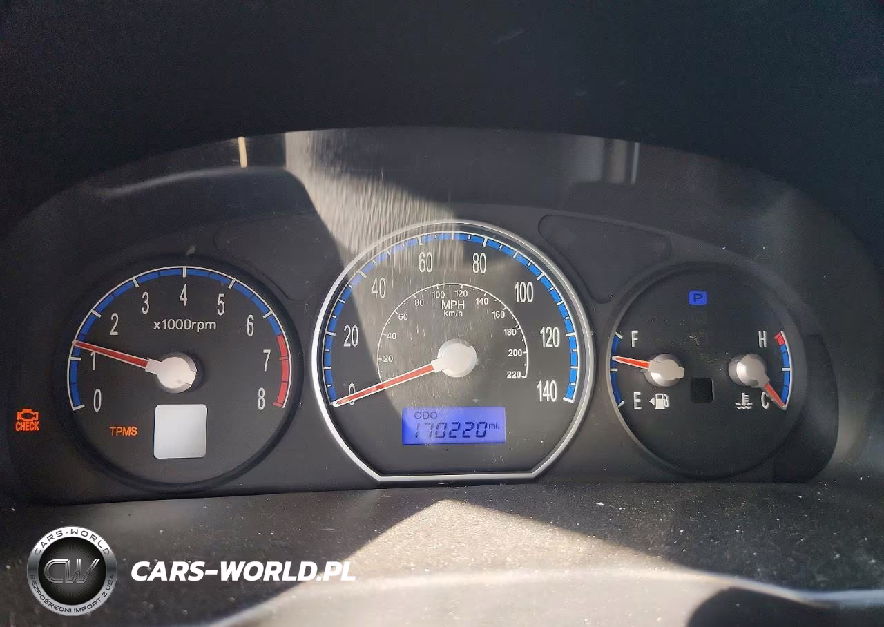 2008 Hyundai Santa Fe Gls VIN:5NMSG13D38H154710 - 9