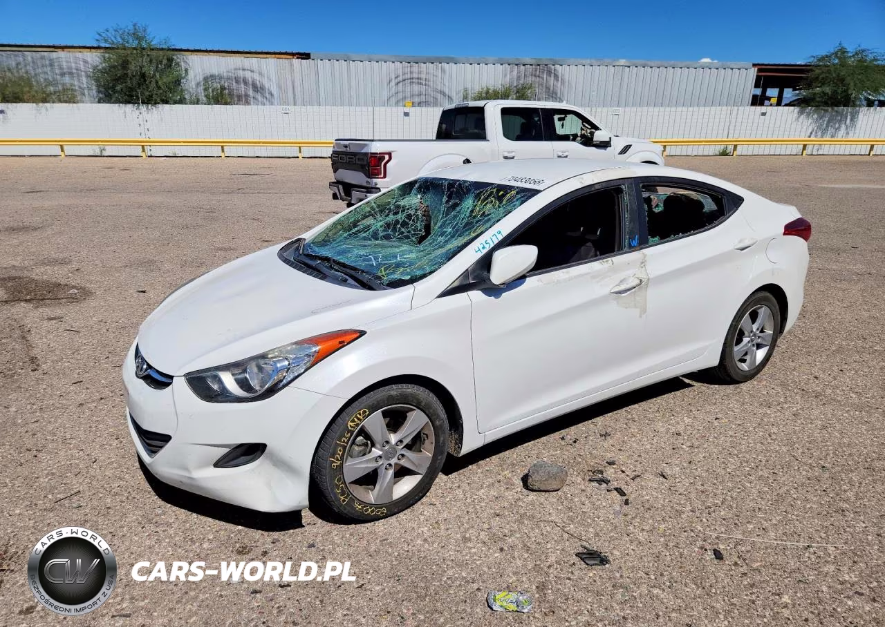 2013 Hyundai Elantra Gls VIN:5NPDH4AE1DH425179 - 1