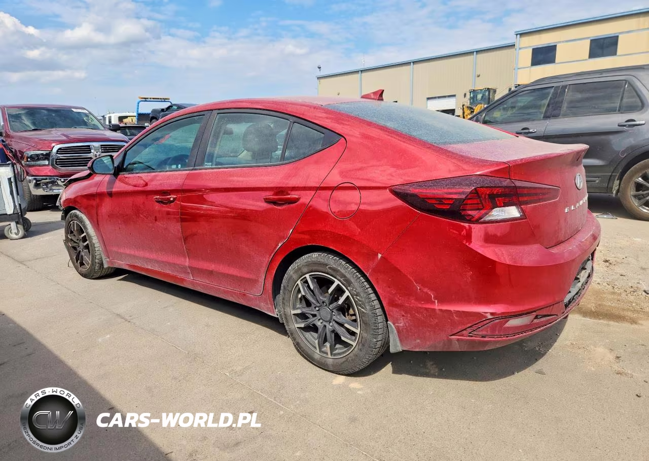 2019 Hyundai Elantra Sel VIN:5NPD84LFXKH480703 - 2