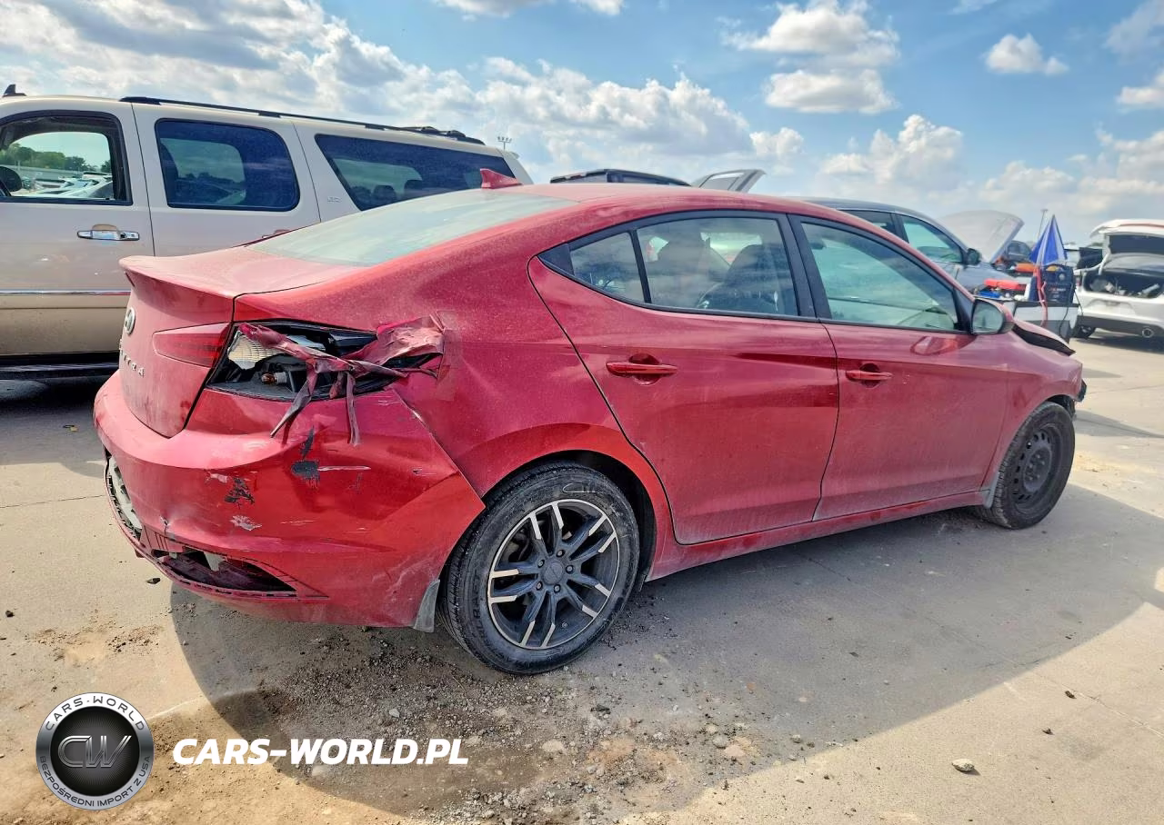 2019 Hyundai Elantra Sel VIN:5NPD84LFXKH480703 - 3