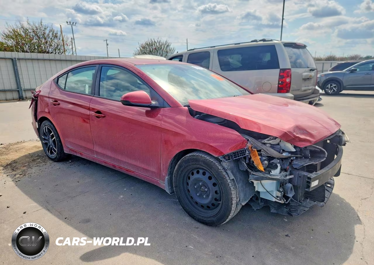 2019 Hyundai Elantra Sel VIN:5NPD84LFXKH480703 - 4