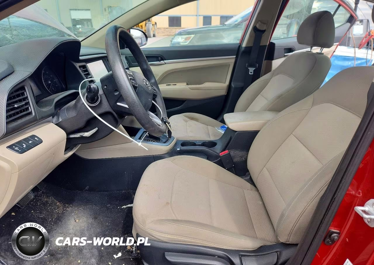 2019 Hyundai Elantra Sel VIN:5NPD84LFXKH480703 - 7