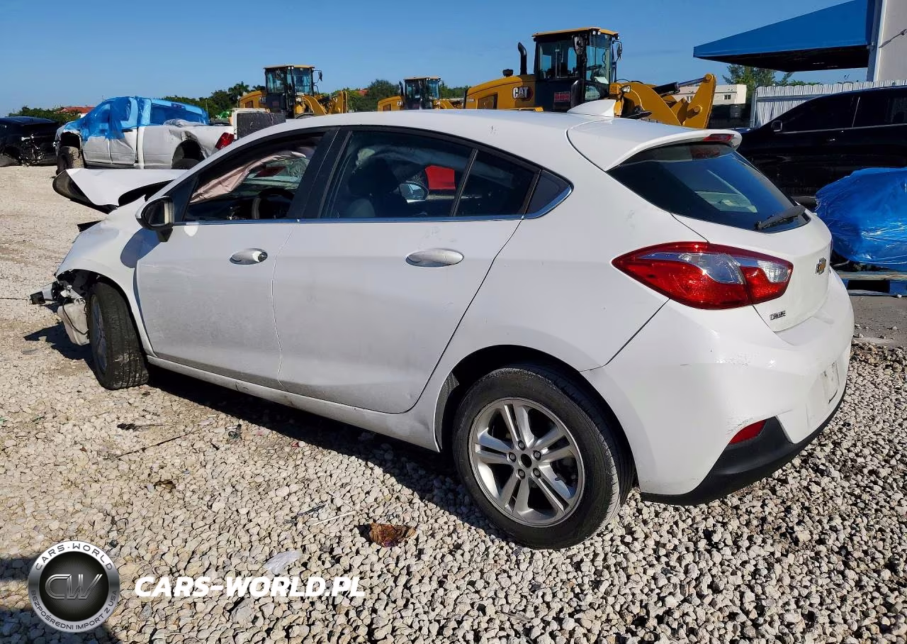 2018 Chevrolet Cruze Lt VIN:3G1BE6SM1JS631887 - 2
