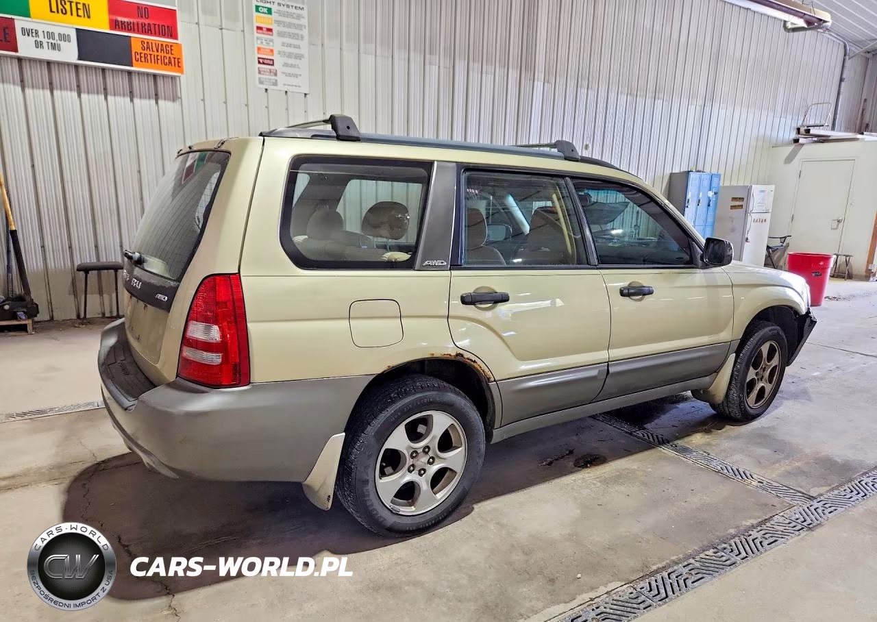 2003 Subaru Forester 2.5Xs VIN:JF1SG65673H754805 - 3