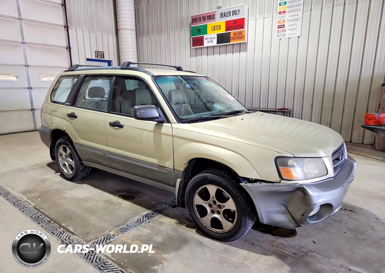 2003 Subaru Forester 2.5Xs VIN:JF1SG65673H754805 - 4
