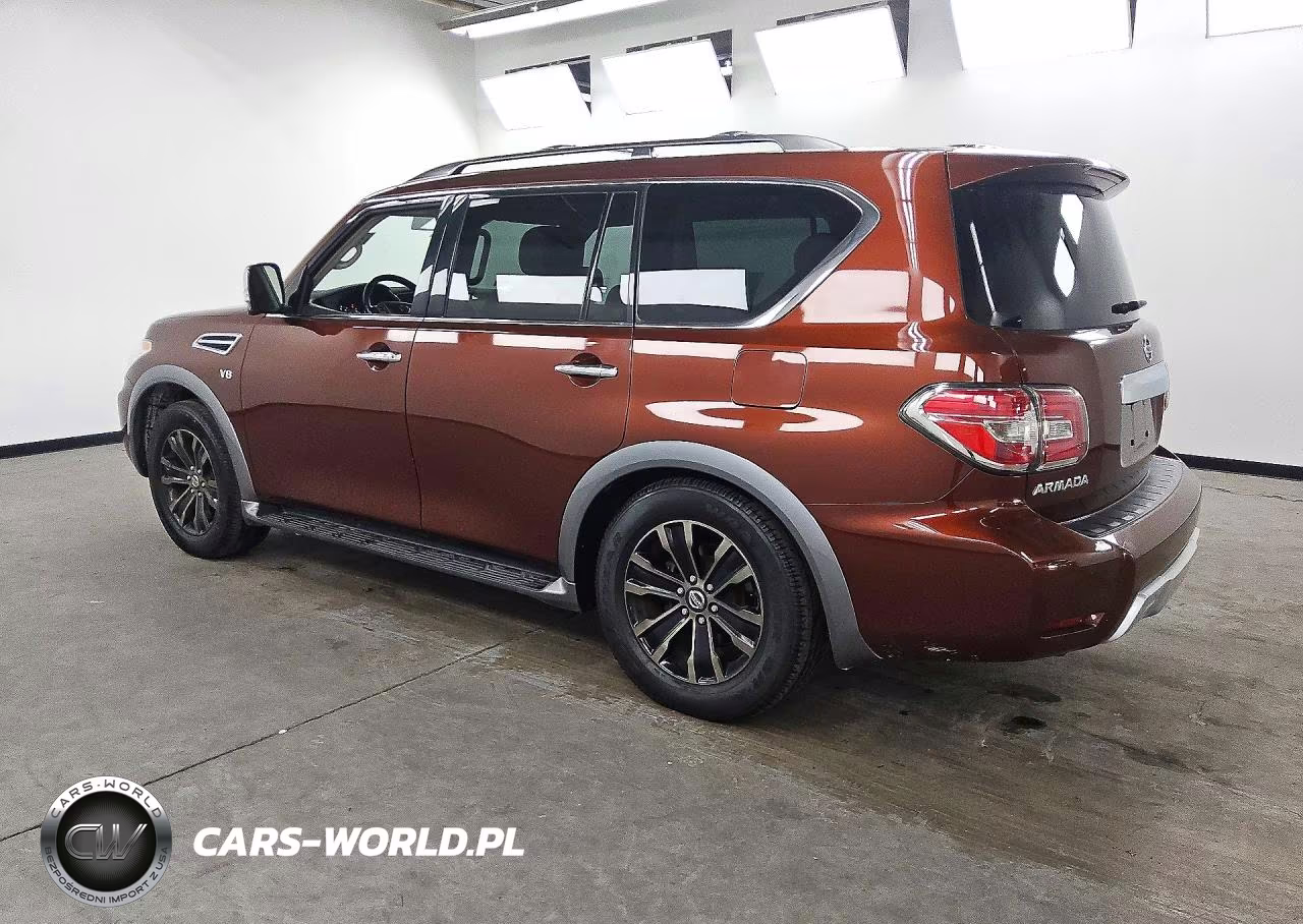 2018 Nissan Armada Platinum VIN:JN8AY2NE6J9733278 - 2