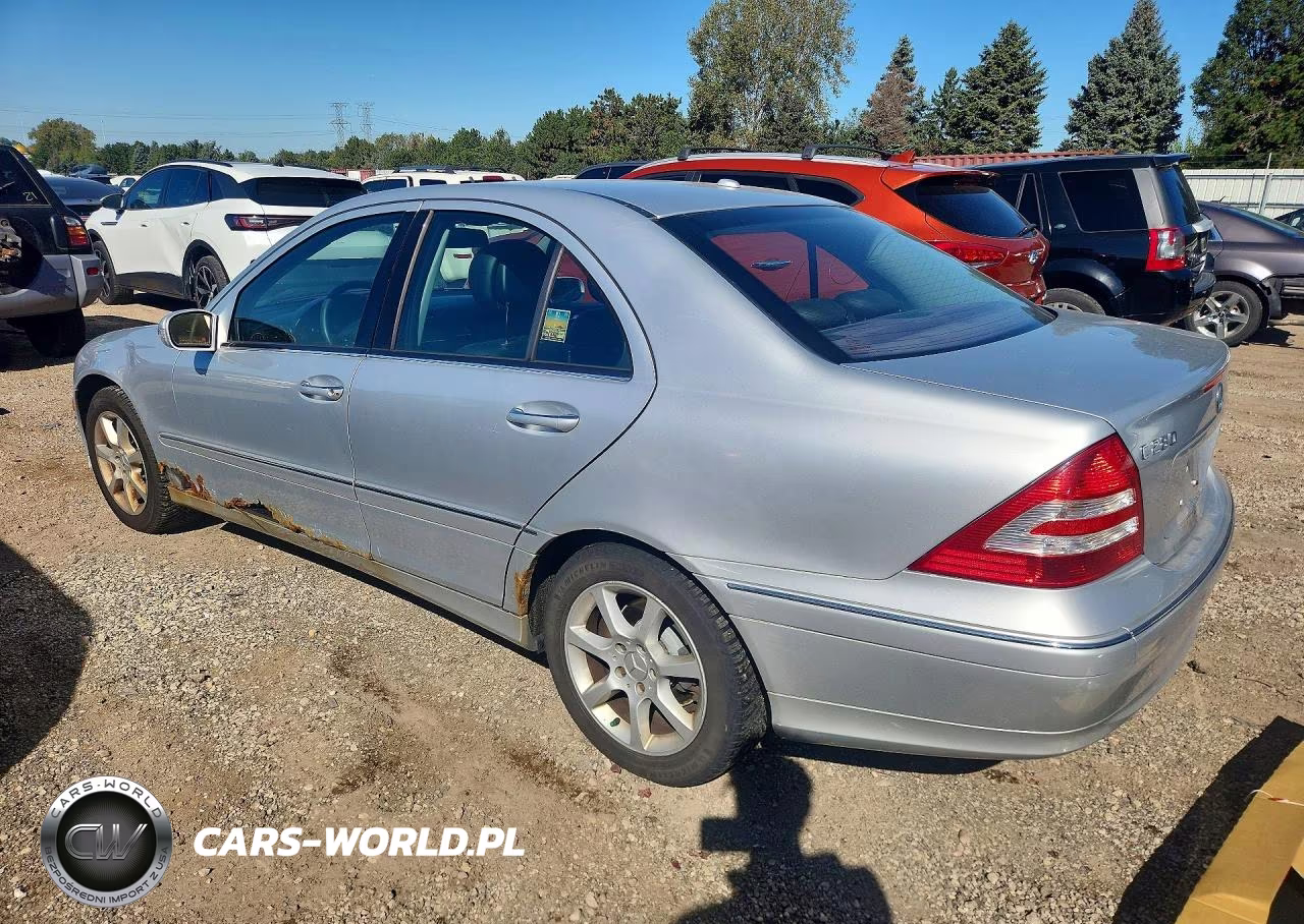 2007 Mercedes-Benz C 280 4Matic VIN:WDBRF92H77F888054 - 2