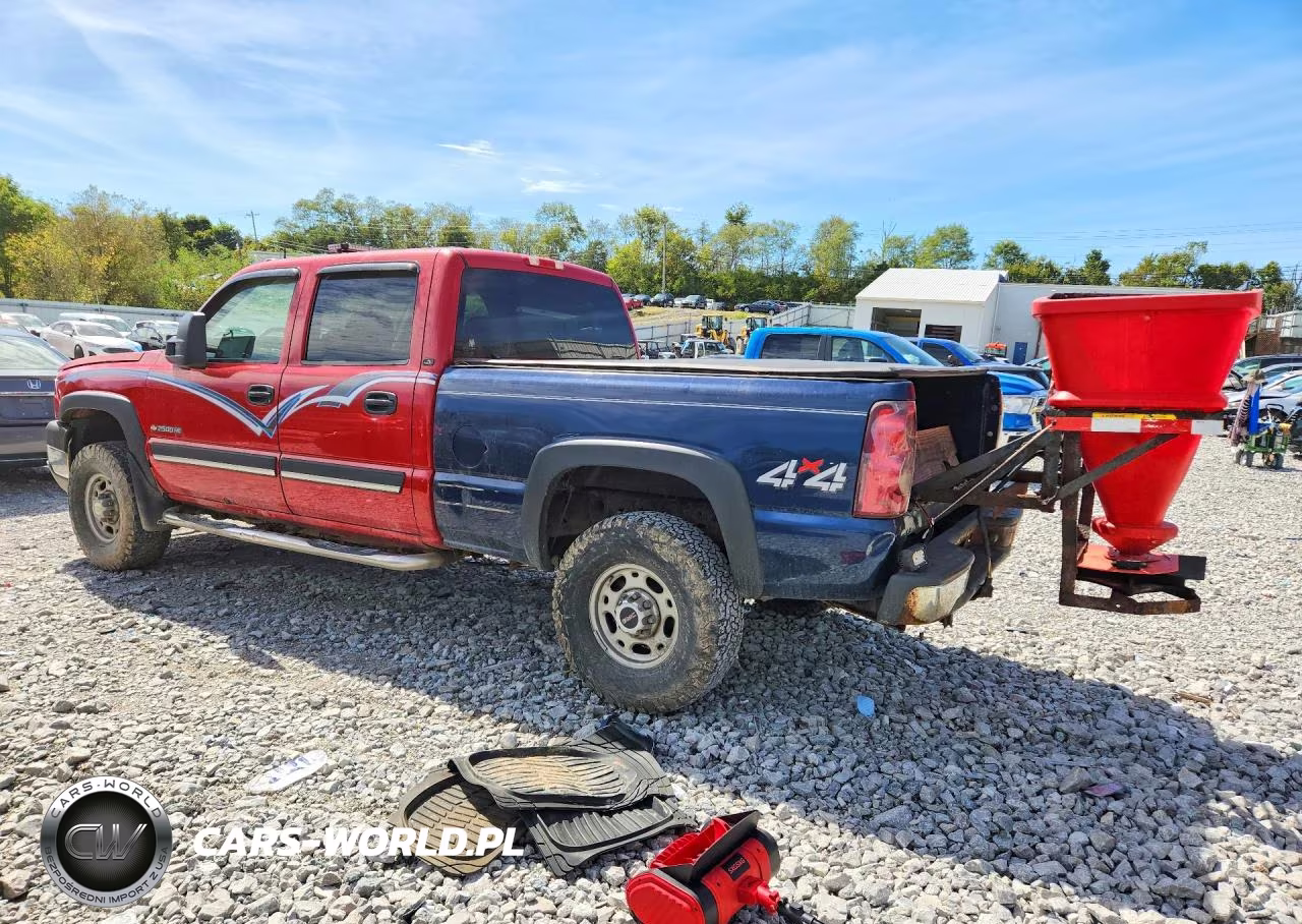 2003 Chevrolet Silverado K2500 Heavy Duty VIN:1GCHK23U63F190783 - 2