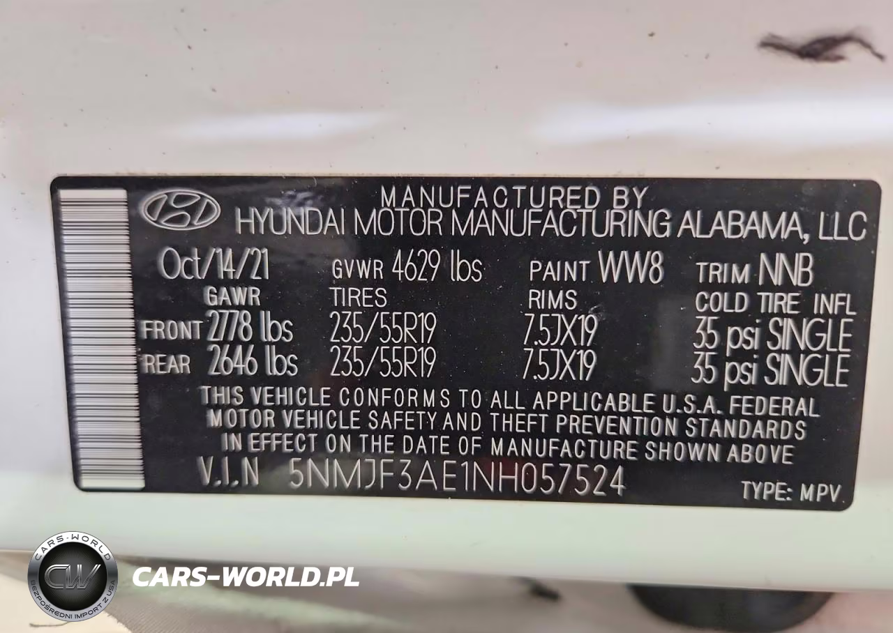 2022 Hyundai Tucson Sel VIN:5NMJF3AE1NH057524 - 13