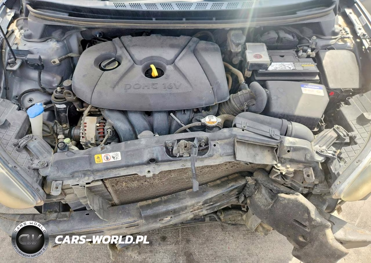 2013 Hyundai Elantra Gls VIN:KMHDH4AE9DU920649 - 11