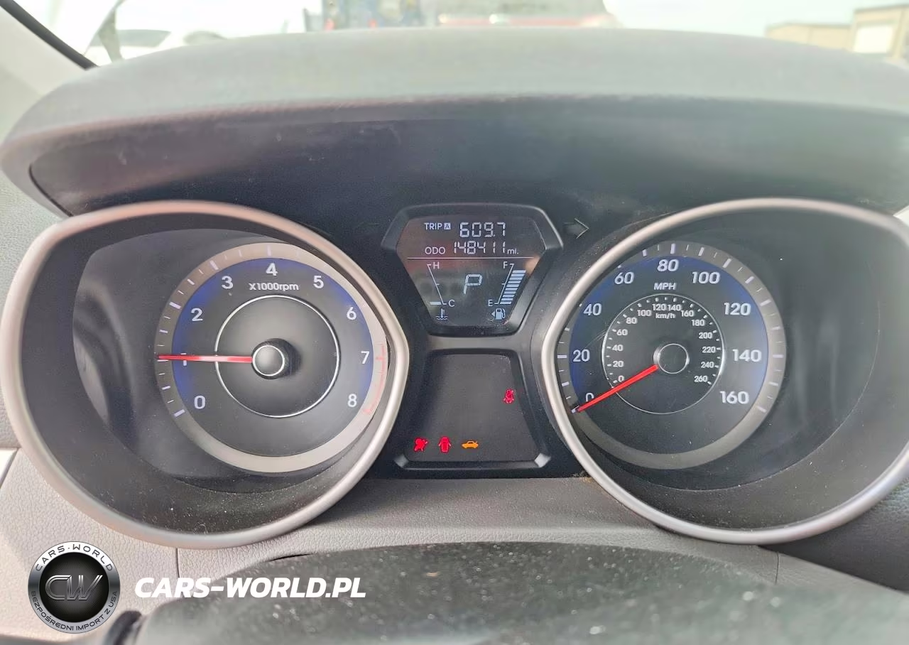 2013 Hyundai Elantra Gls VIN:KMHDH4AE9DU920649 - 9