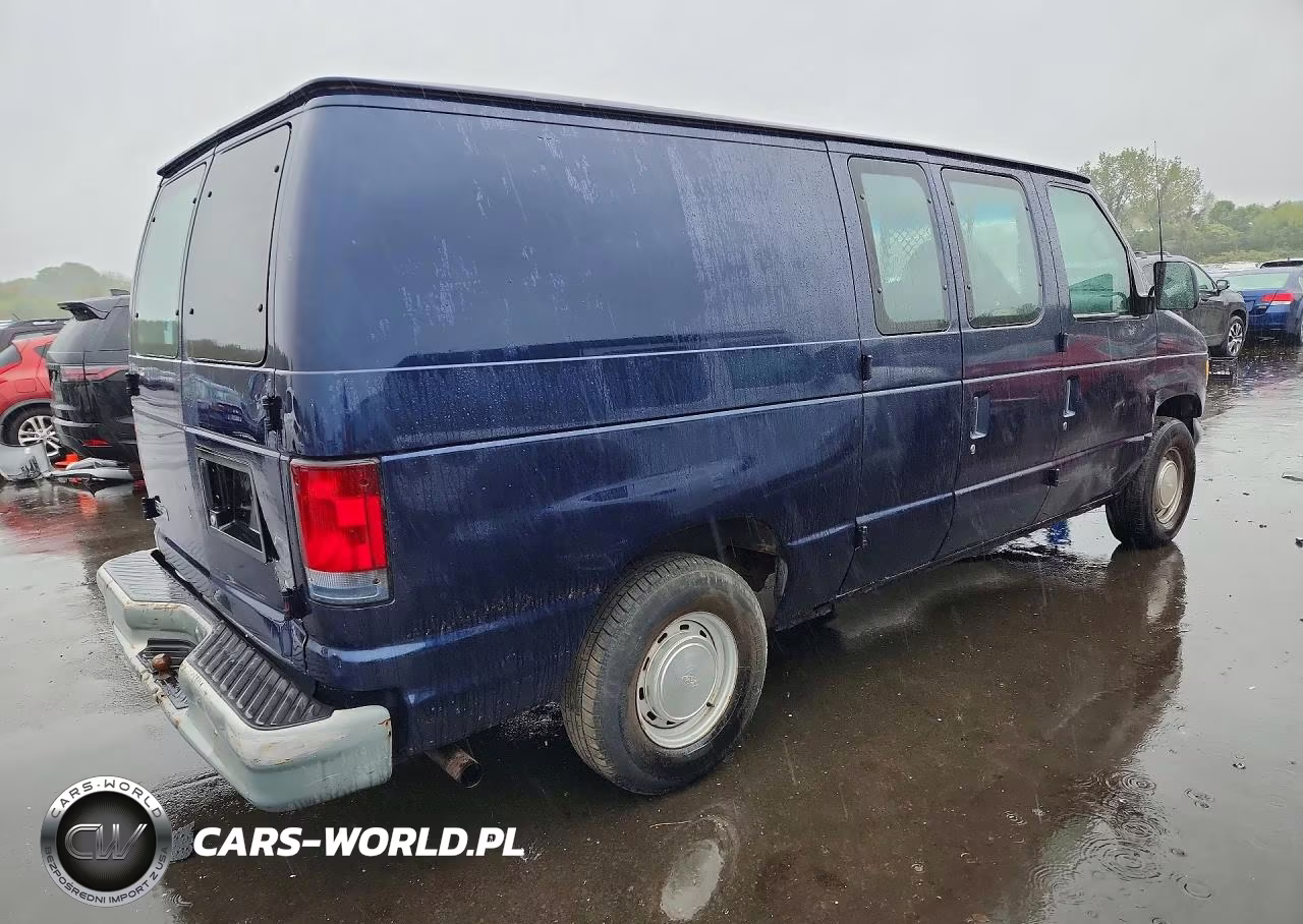 2002 Ford E150 Delivery Van VIN:1FTRE14242HB68240 - 3