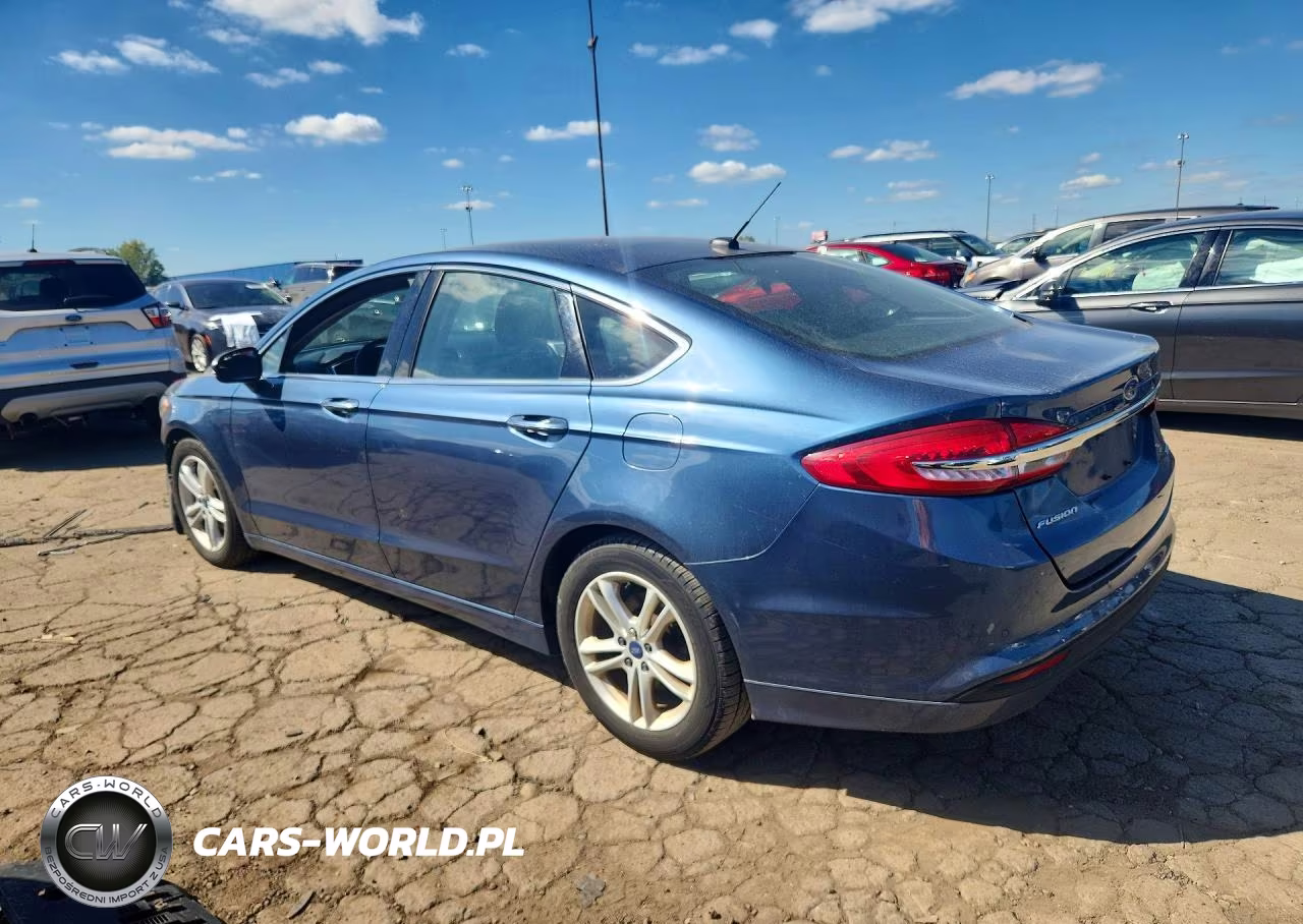 2018 Ford Fusion Se VIN:3FA6P0HDXJR266792 - 2