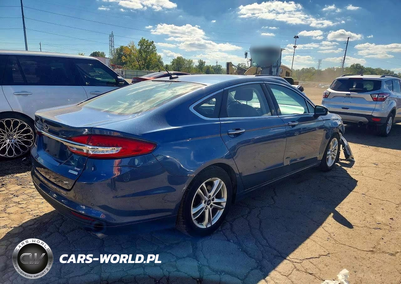 2018 Ford Fusion Se VIN:3FA6P0HDXJR266792 - 3