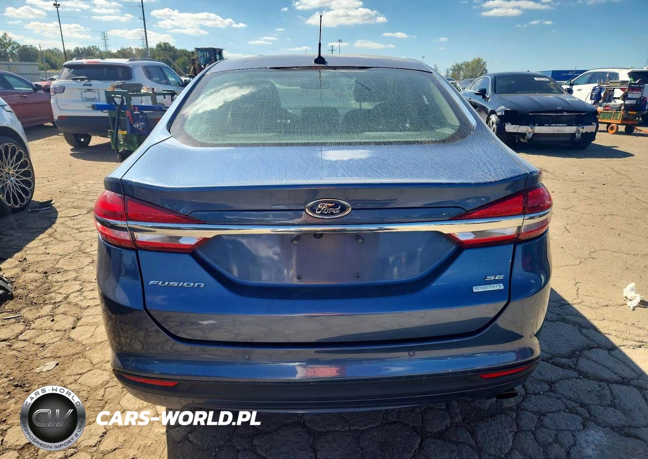 2018 Ford Fusion Se VIN:3FA6P0HDXJR266792 - 6
