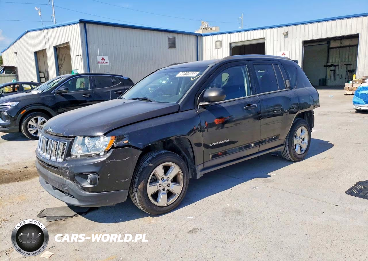 2014 Jeep Compass Sport VIN:1C4NJCBAXED908692 - 1