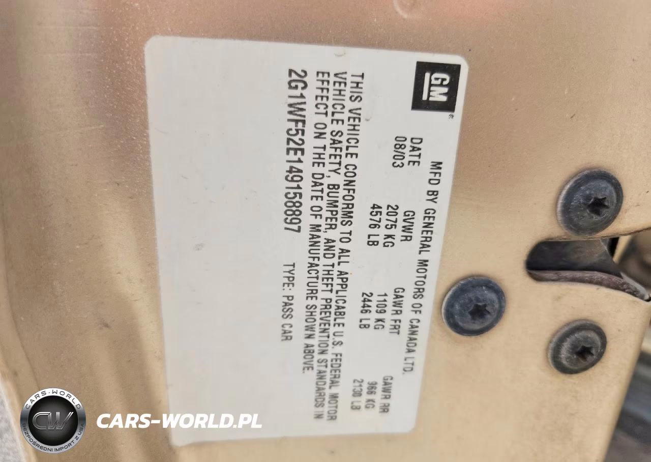 2004 Chevrolet Impala VIN:2G1WF52E149158897 - 13