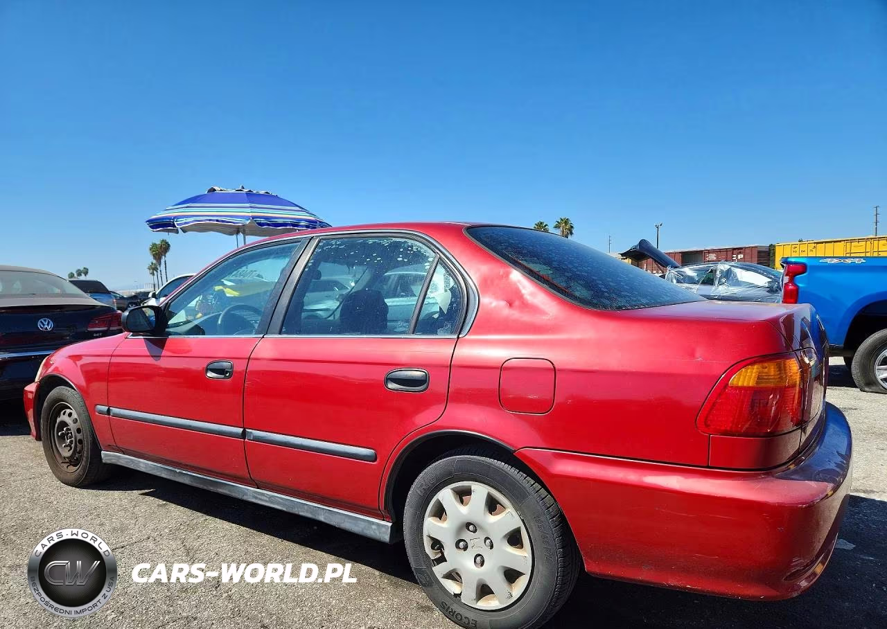 1999 Honda Civic Lx VIN:1HGEJ6678XL001983 - 2
