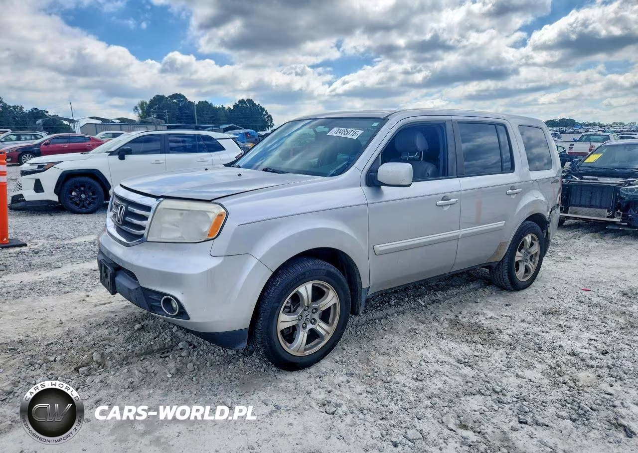 2014 Honda Pilot Exl VIN:5FNYF3H56EB011533 - 1