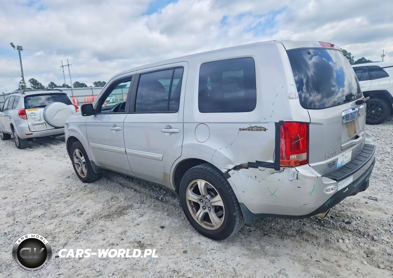2014 Honda Pilot Exl VIN:5FNYF3H56EB011533 - 2