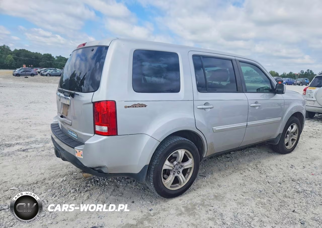 2014 Honda Pilot Exl VIN:5FNYF3H56EB011533 - 3