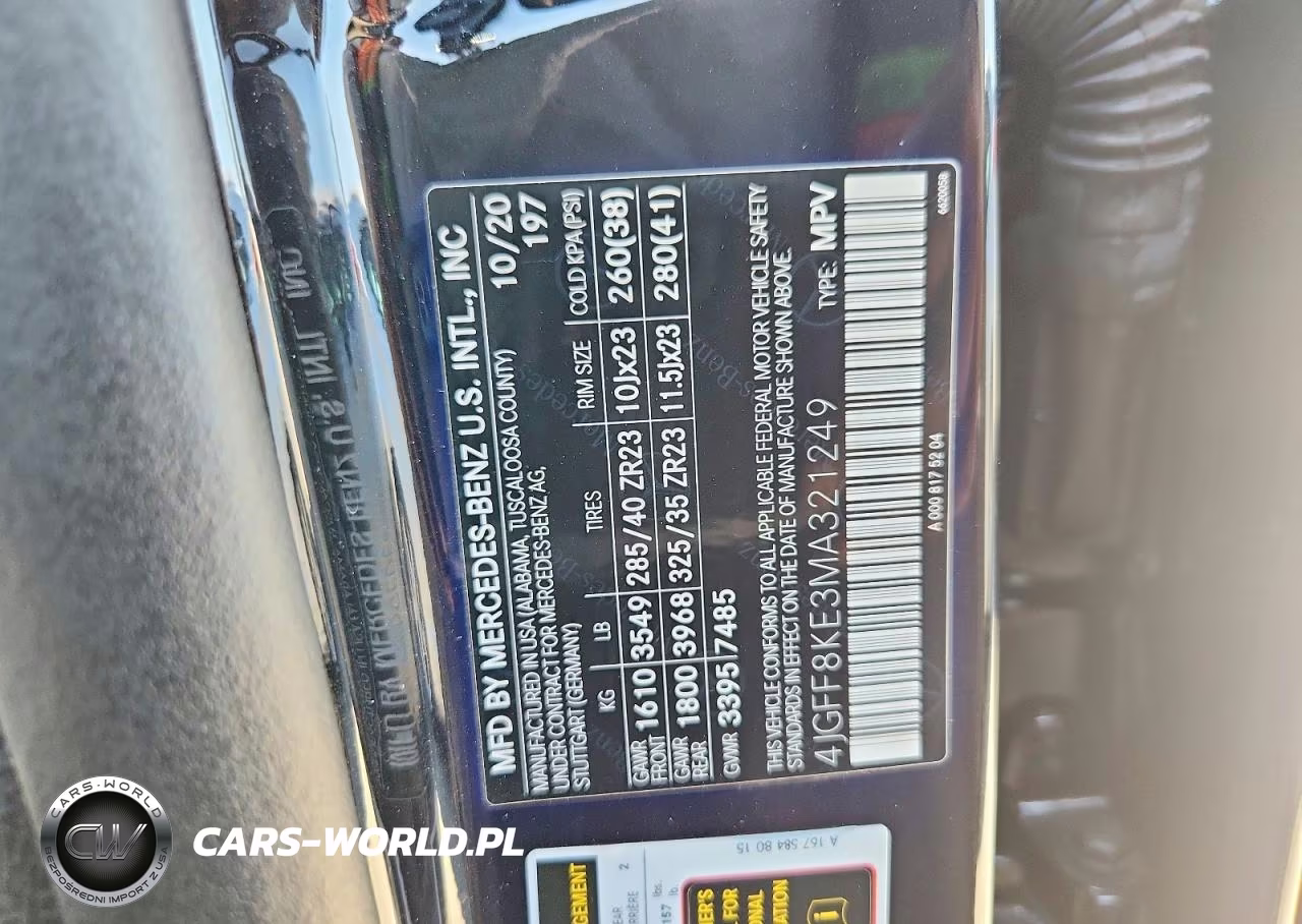 2021 Mercedes-Benz Gls 63 Amg 4Matic VIN:4JGFF8KE3MA321249 - 13