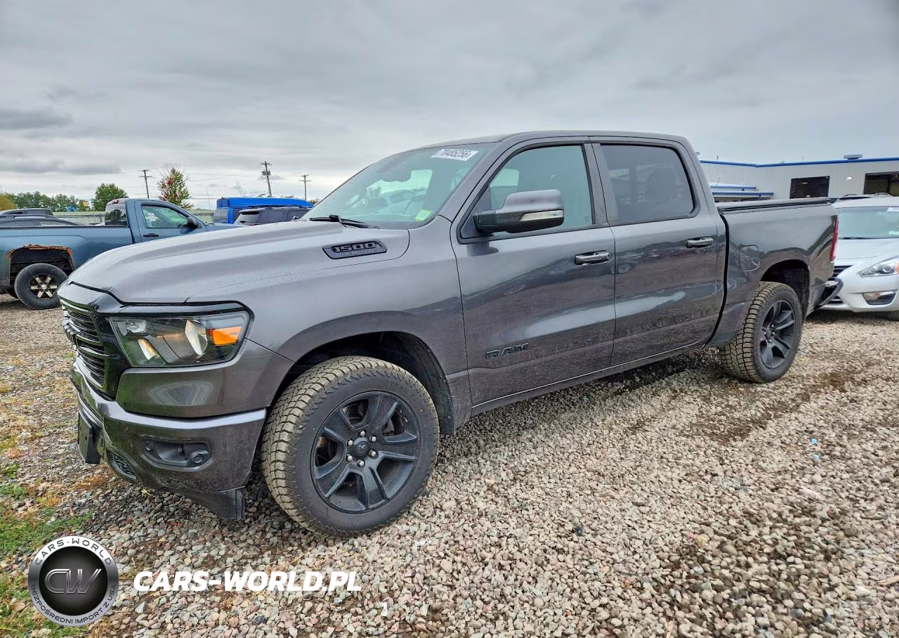 2020 Ram 1500 Big Horn-Lone Star VIN:1C6SRFFT8LN159320 - 1