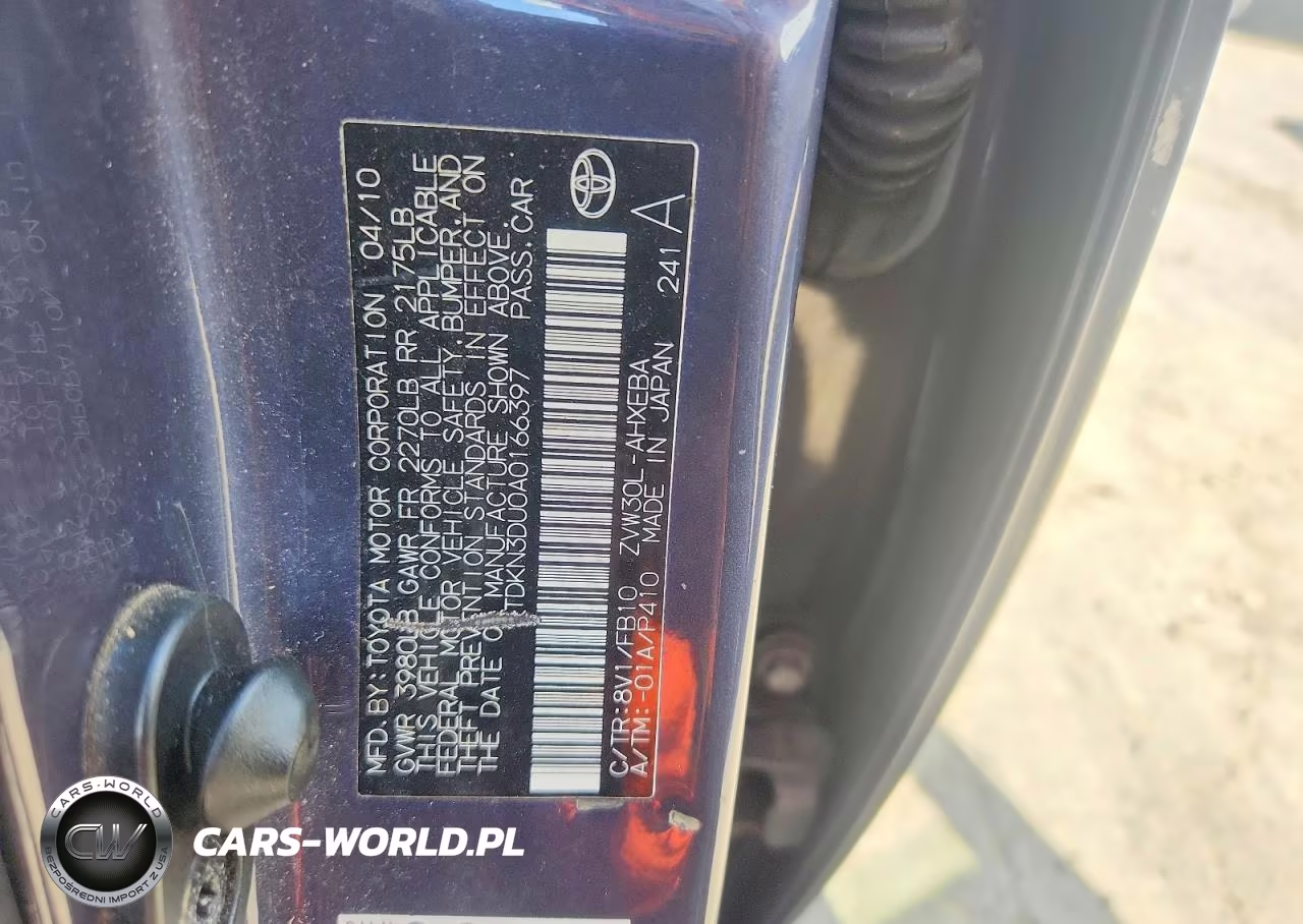 2010 Toyota Prius Ii VIN:JTDKN3DU0A0166397 - 12