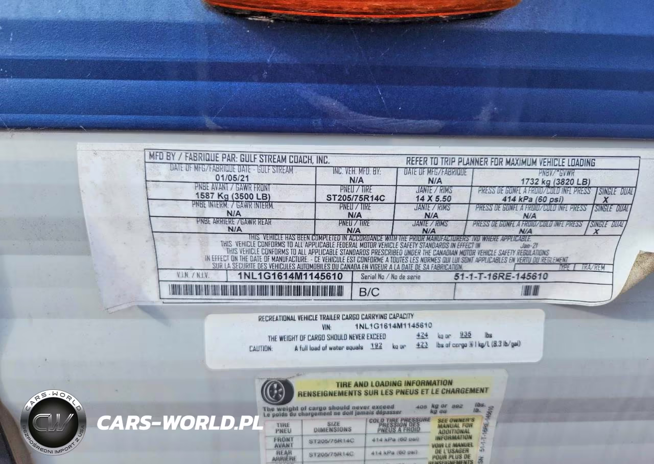 2021 Gulf Stream Ameri-Lite Camper VIN:1NL1G1614M1145610 - 10