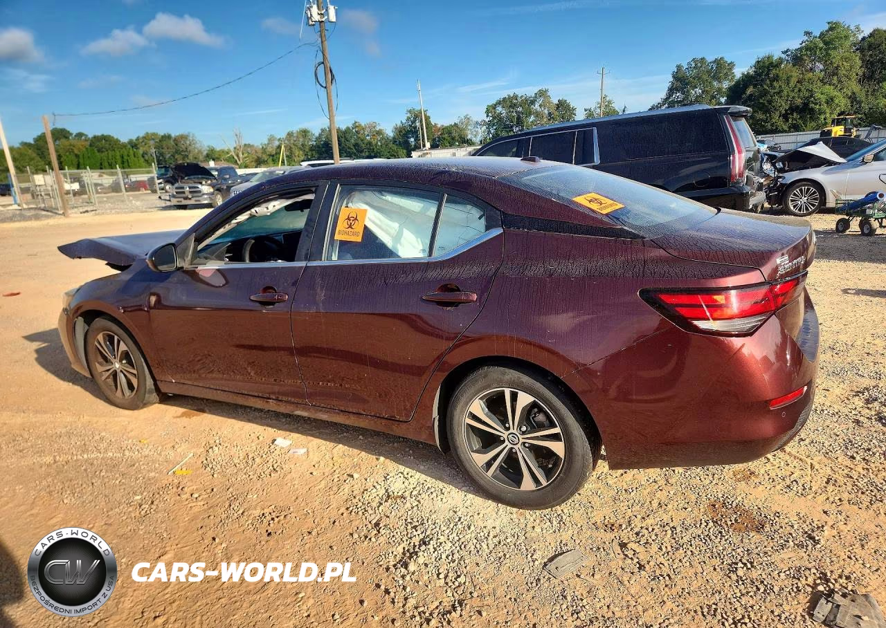 2021 Nissan Sentra Sv VIN:3N1AB8CV5MY247078 - 2