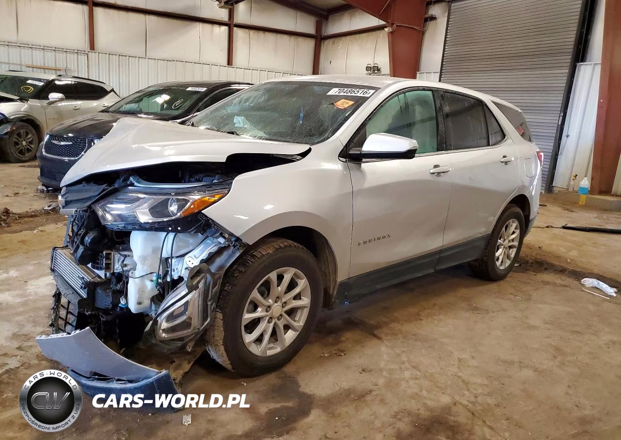 2019 Chevrolet Equinox Lt VIN:3GNAXUEV2KS618032 - 1