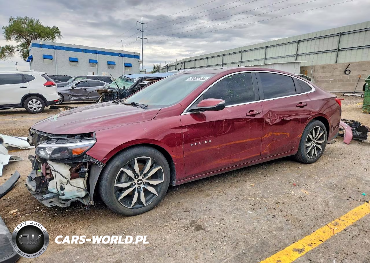 2016 Chevrolet Malibu Lt VIN:1G1ZE5ST1GF293601 - 1