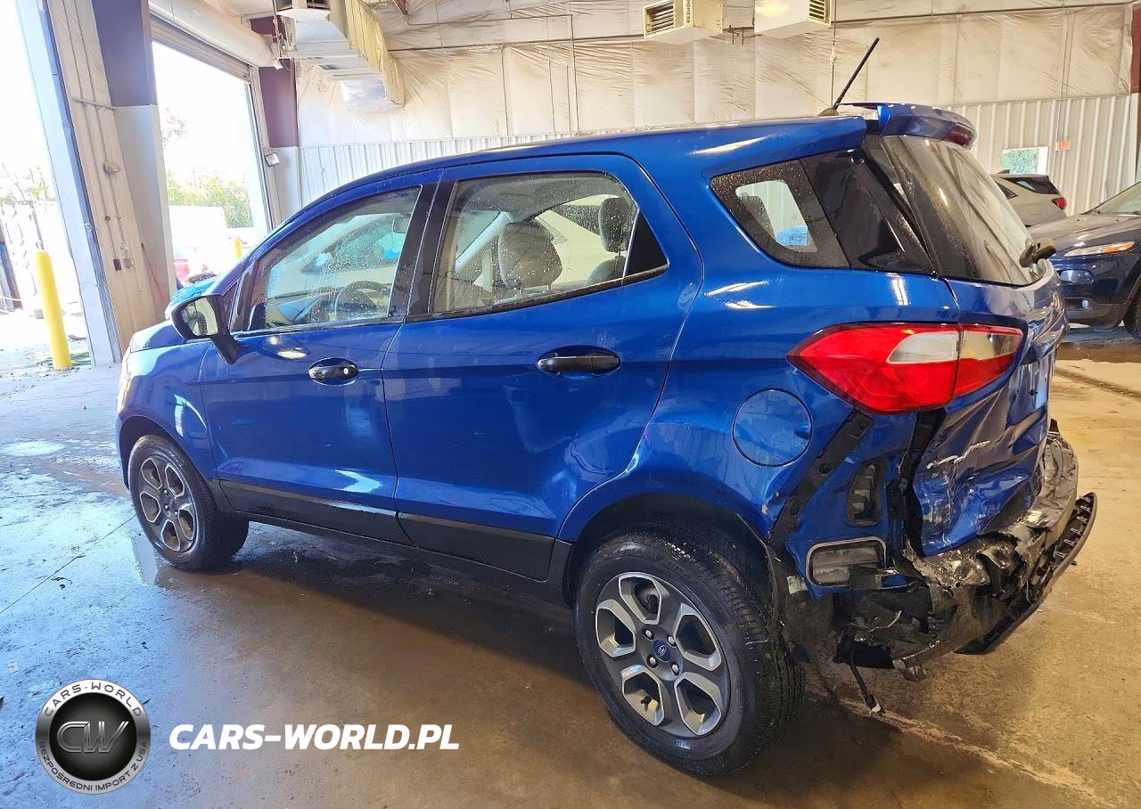 2019 Ford Ecosport S VIN:MAJ6S3FL2KC290384 - 2