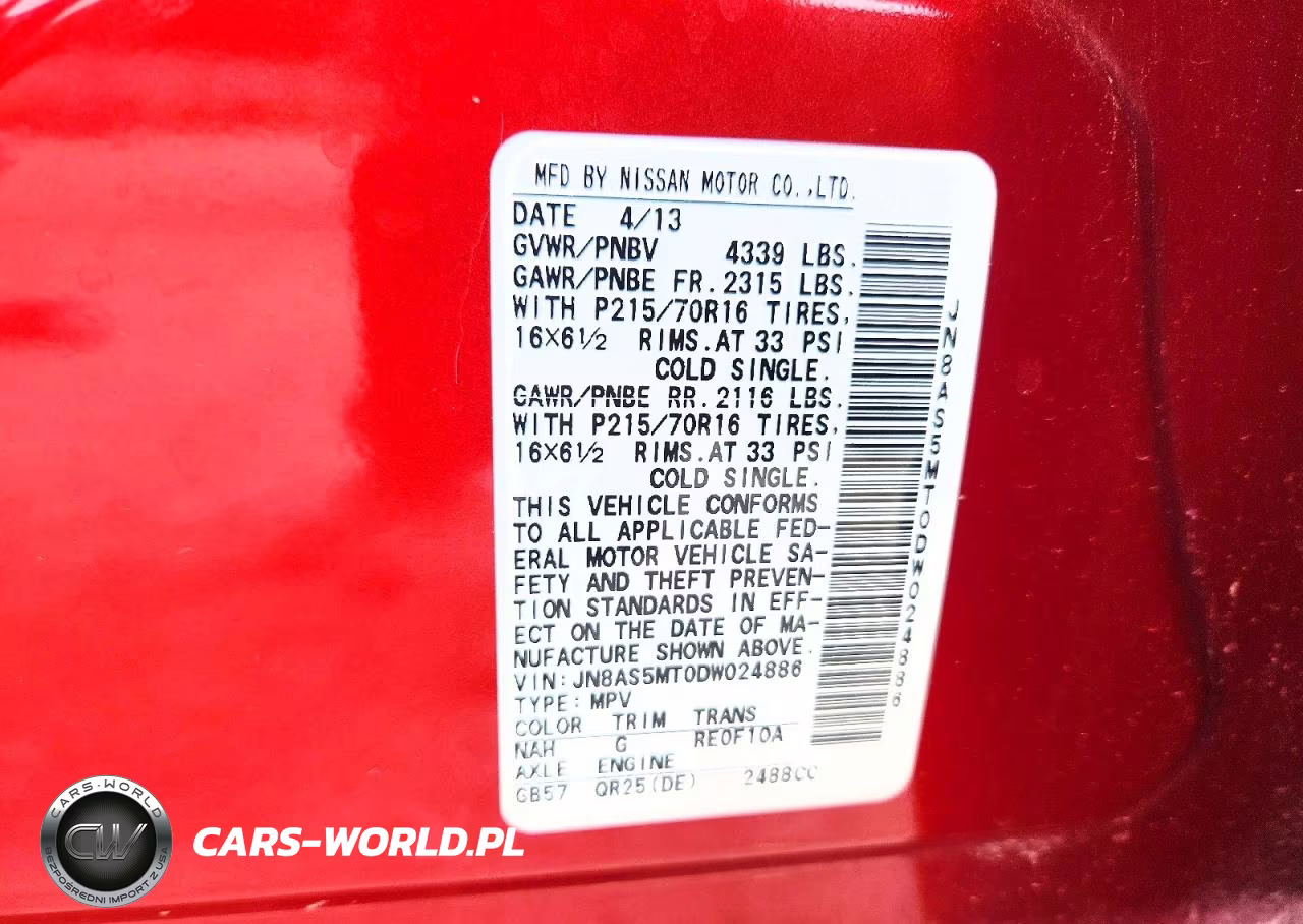 2013 Nissan Rogue S VIN:JN8AS5MT0DW024886 - 13