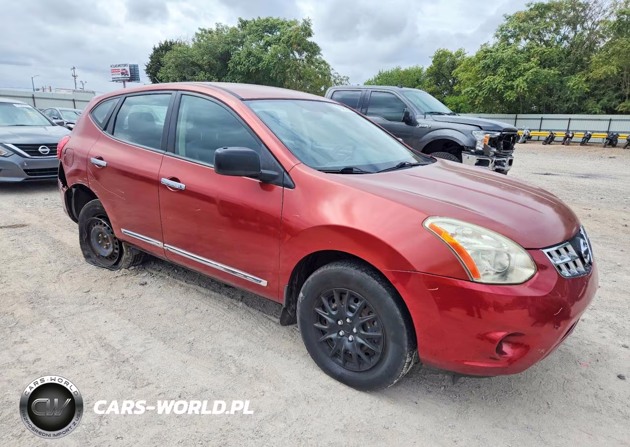 2013 Nissan Rogue S VIN:JN8AS5MT0DW024886 - 4