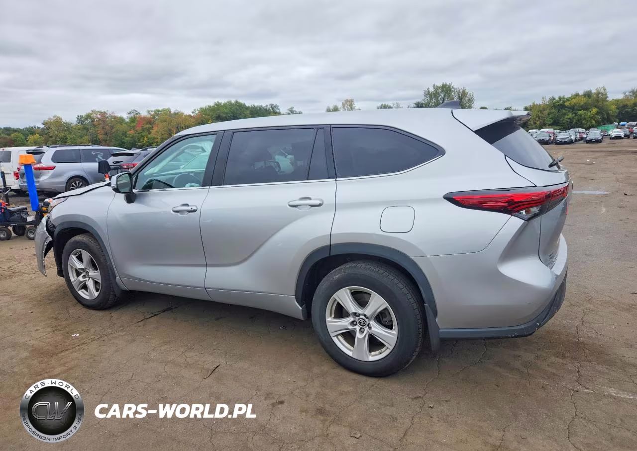 2022 Toyota Highlander Le VIN:5TDBZRBH9NS214348 - 2