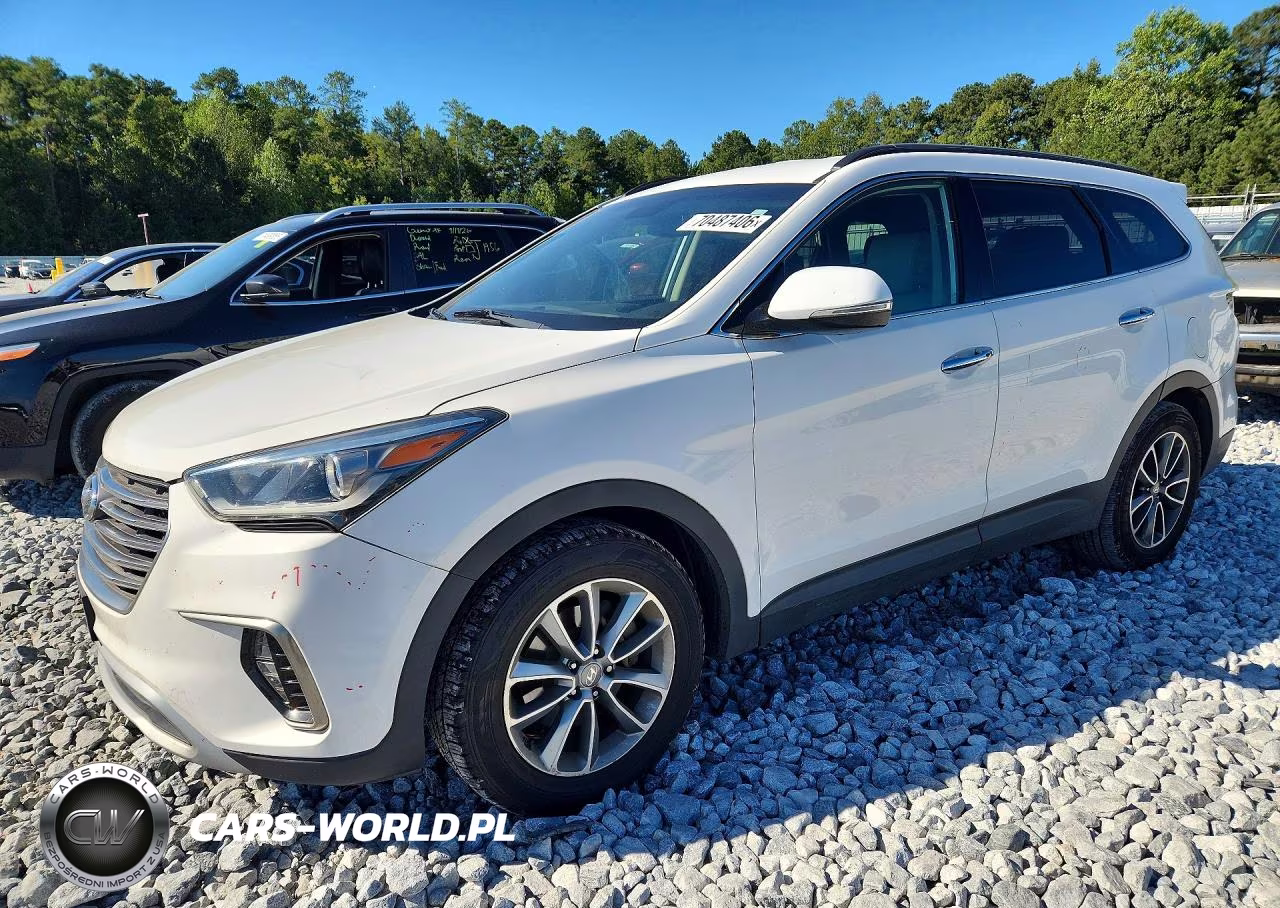 2017 Hyundai Santa Fe Se VIN:KM8SNDHF3HU254294 - 1