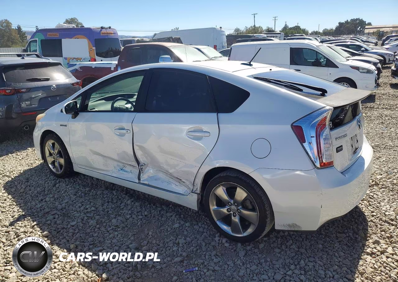 2013 Toyota Prius Persona Series Se VIN:JTDKN3DU2D5611553 - 2