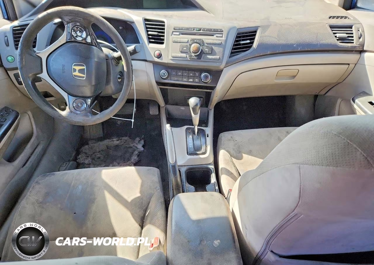 2012 Honda Civic Lx VIN:19XFB2F54CE344591 - 8