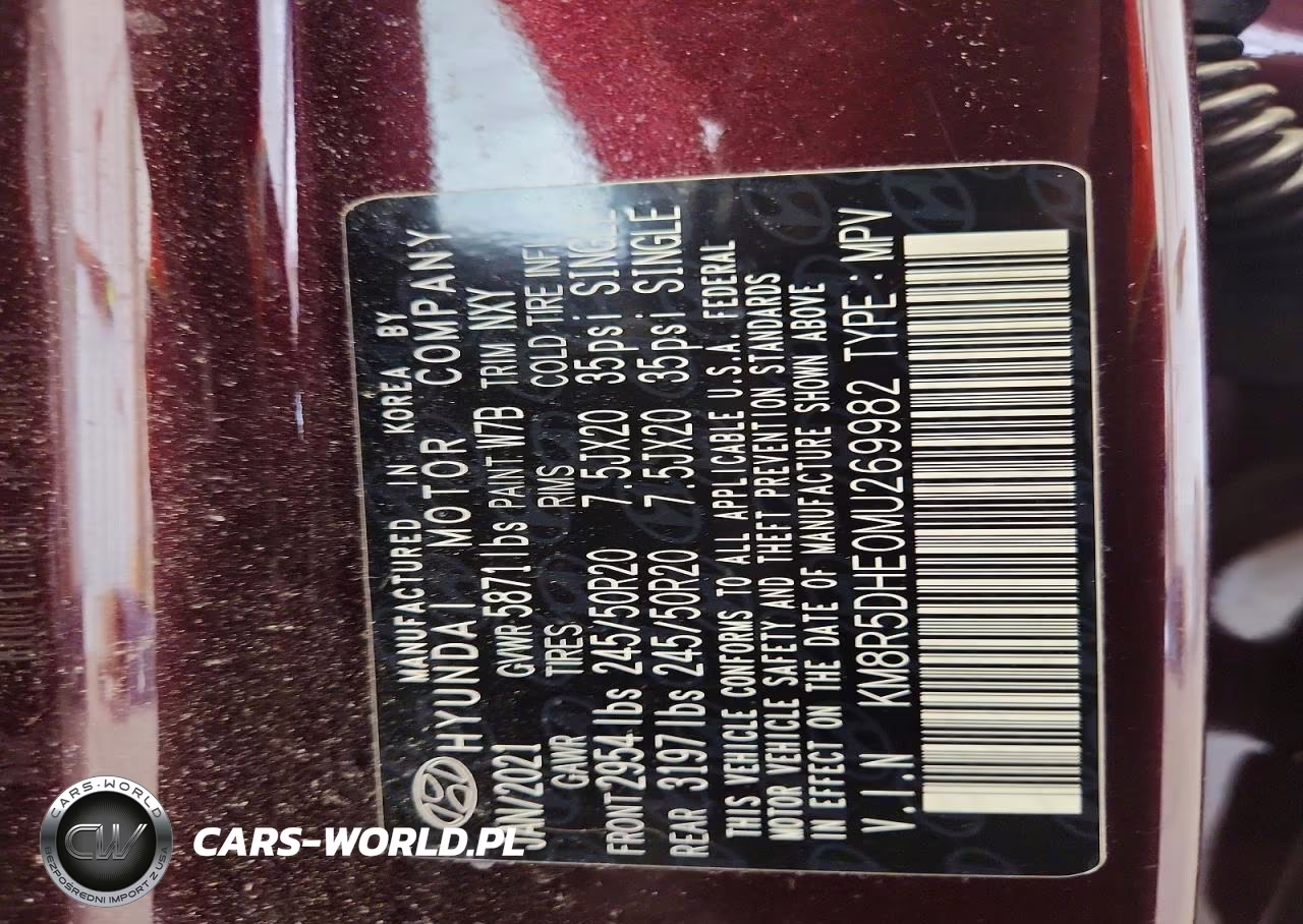 2021 Hyundai Palisade Limited VIN:KM8R5DHE0MU269982 - 13