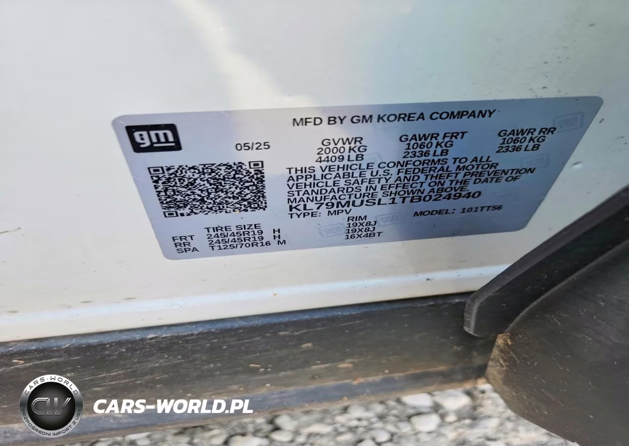 2026 Chevrolet Trailblazer Rs VIN:KL79MUSL1TB024940 - 13