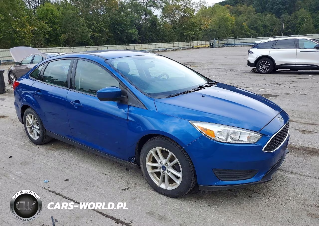 2018 Ford Focus Se VIN:1FADP3FE0JL215675 - 4