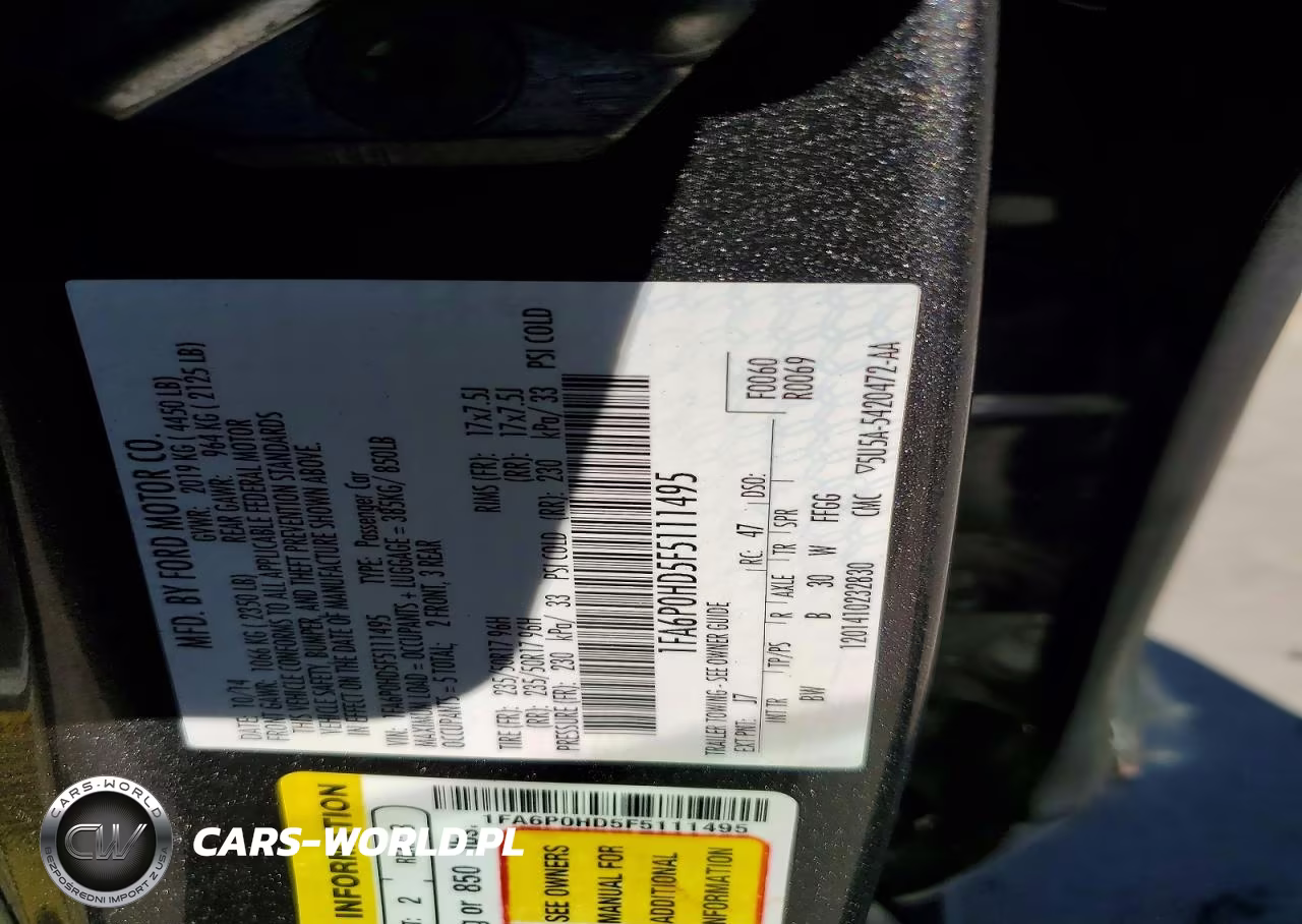2015 Ford Fusion Se VIN:1FA6P0HD5F5111495 - 12