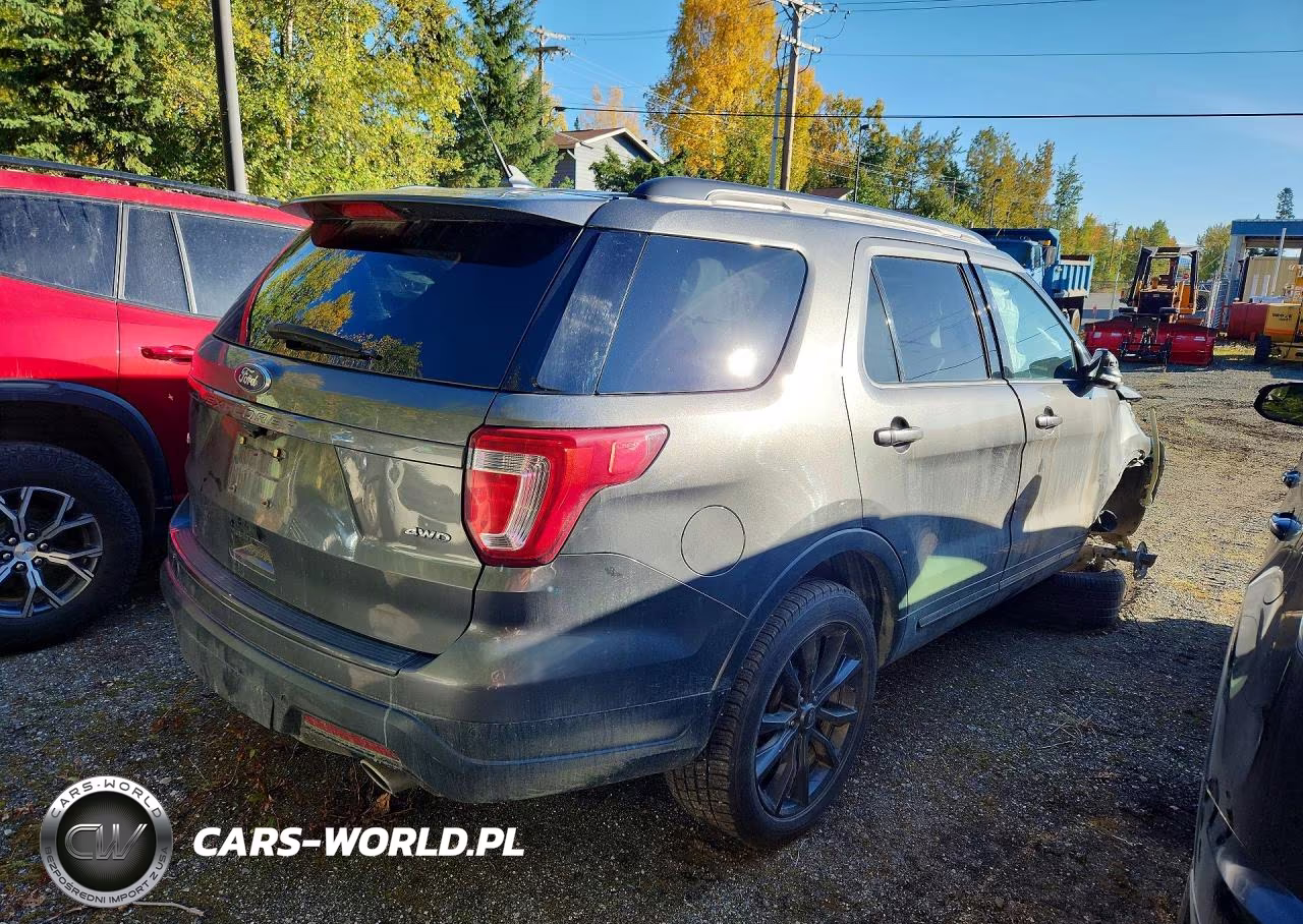 2019 Ford Explorer Xlt VIN:1FM5K8D80KGA61188 - 3