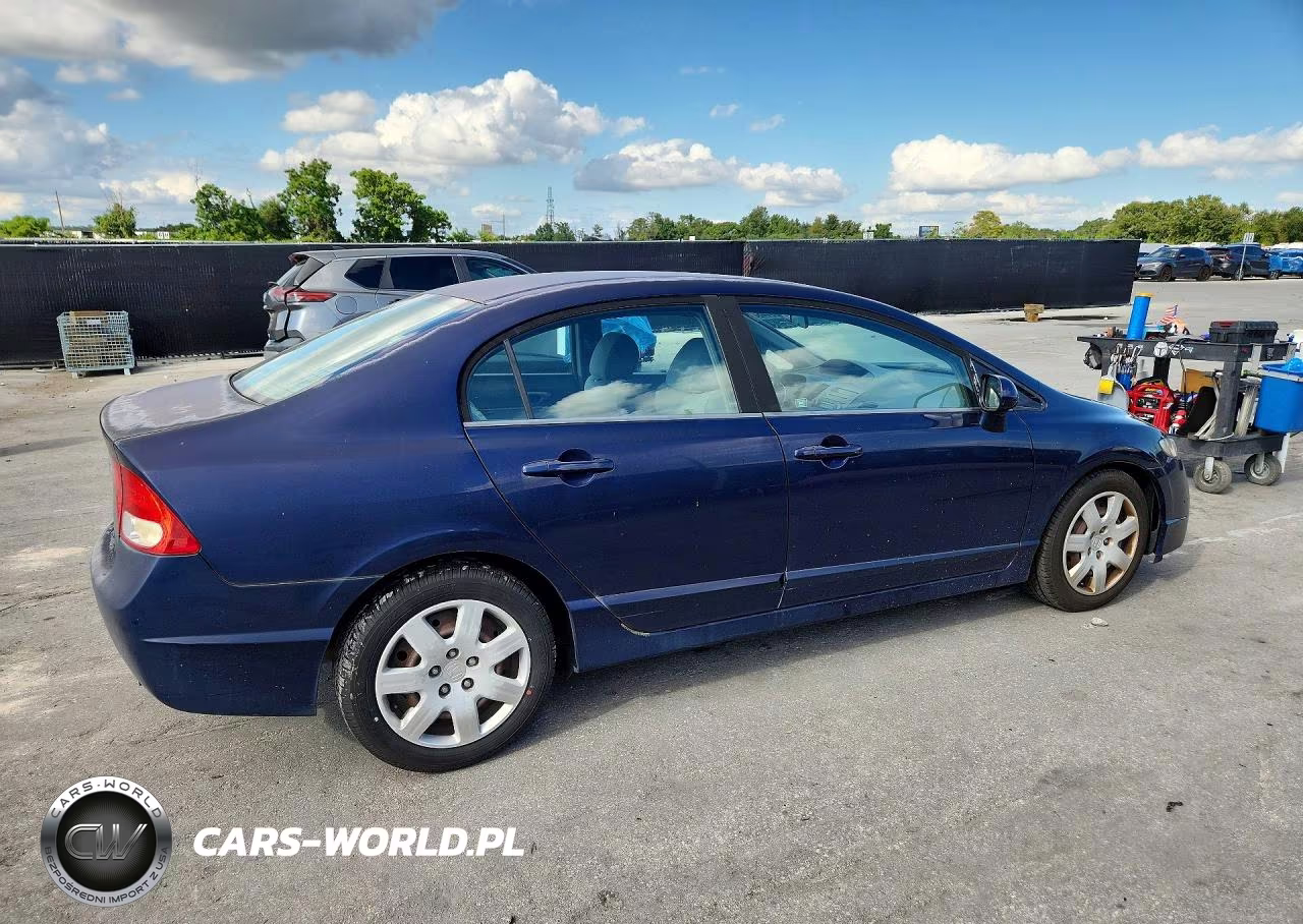 2010 Honda Civic Lx VIN:19XFA1F56AE012422 - 3