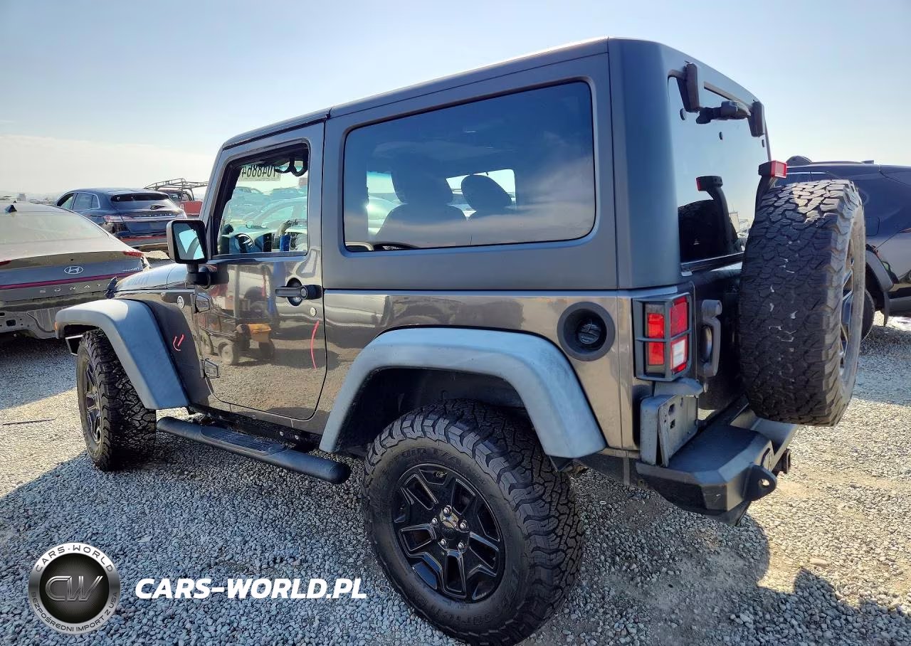 2014 Jeep Wrangler Sport VIN:1C4AJWAG7EL296804 - 2