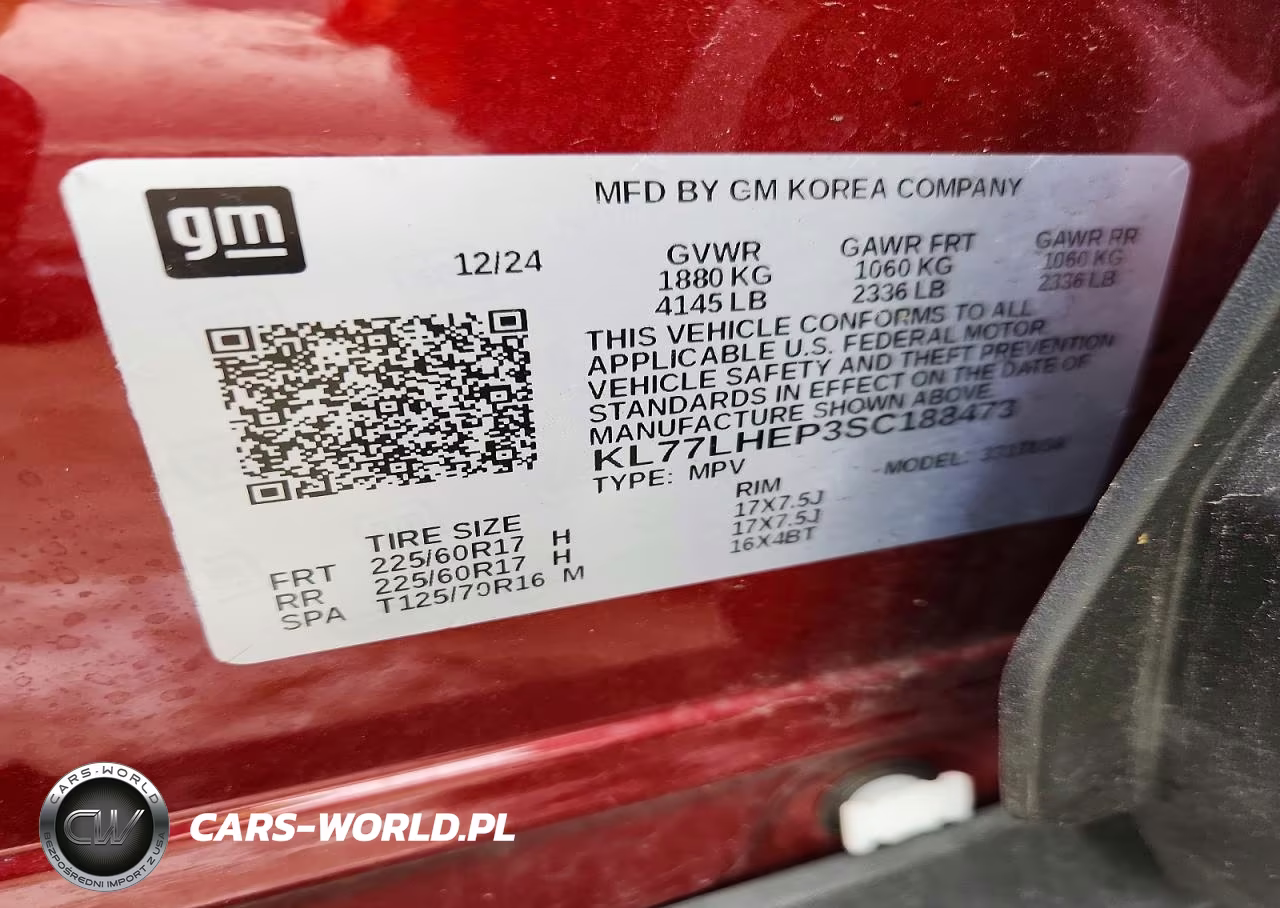 2025 Chevrolet Trax 1Lt VIN:KL77LHEP3SC188473 - 14