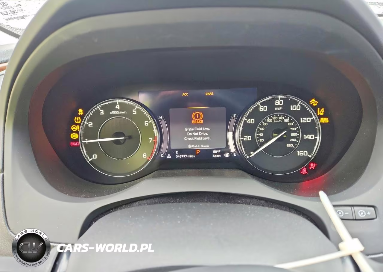 2020 Acura Rdx 4D VIN:5J8TC1H7XLL007697 - 9