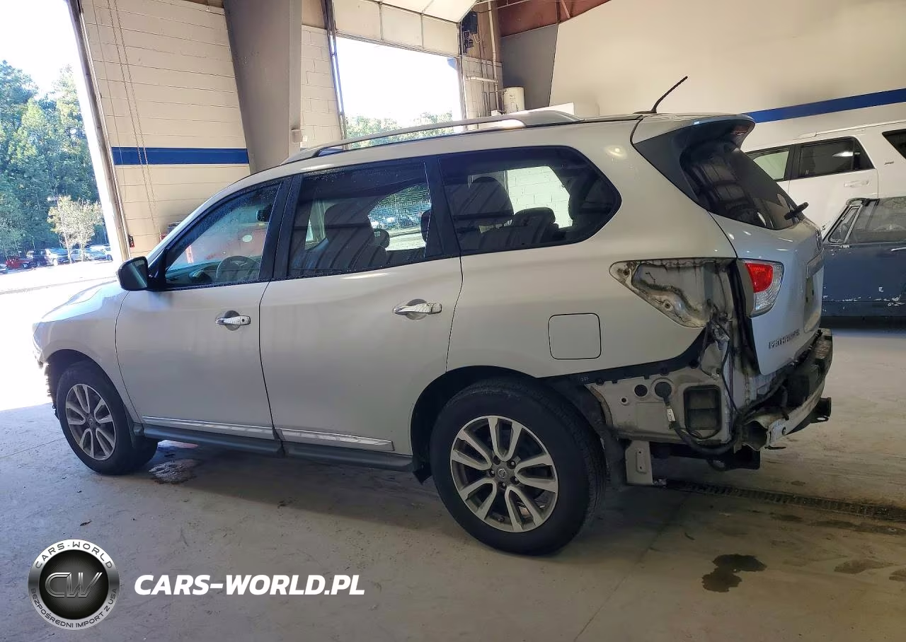 2014 Nissan Pathfinder Sl VIN:5N1AR2MMXEC693454 - 2