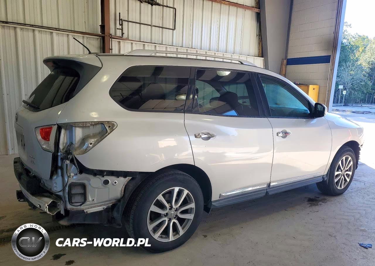 2014 Nissan Pathfinder Sl VIN:5N1AR2MMXEC693454 - 3